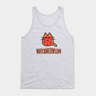 Watermeowlon Tank Top